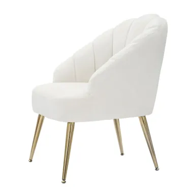 Fotel SHELL Kremowy 65x69x84 cm